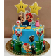 Tarta de Mario y sus amigos