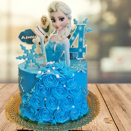Tarta especial Elsa Frozen 2