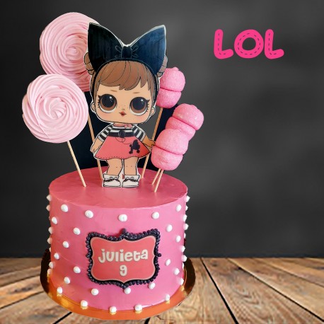 Tarta Lol clásica.