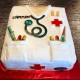 Tarta uniforme medico, etc