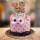Tarta Nadia perritos Chanel