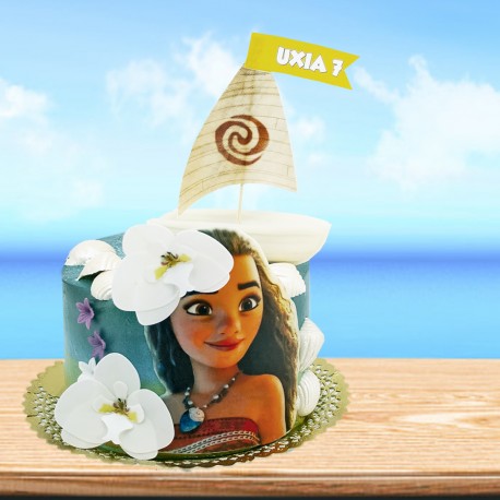 Tarta princesa Vaiana